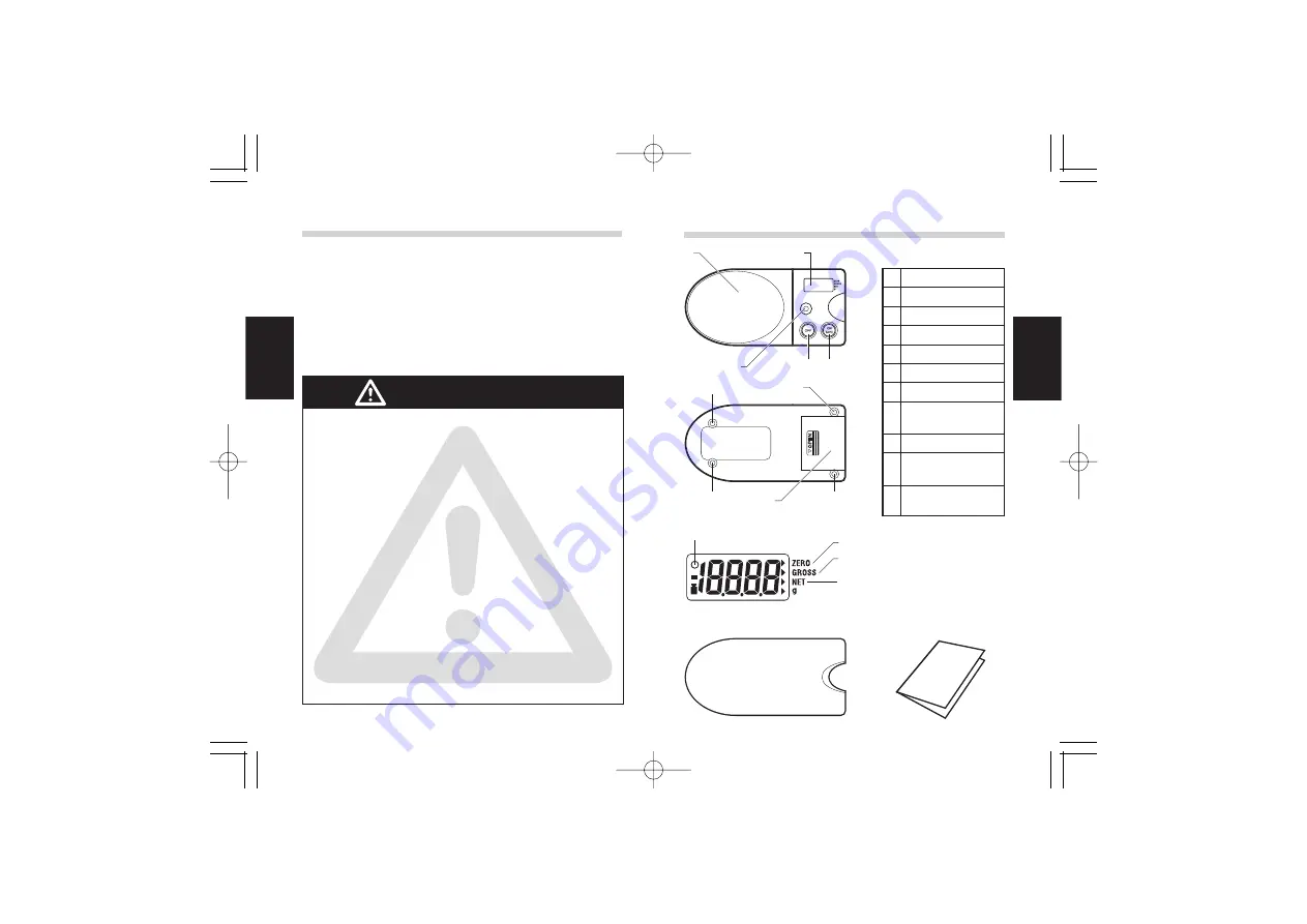 Tanita AP-101 Instruction Manual Download Page 7