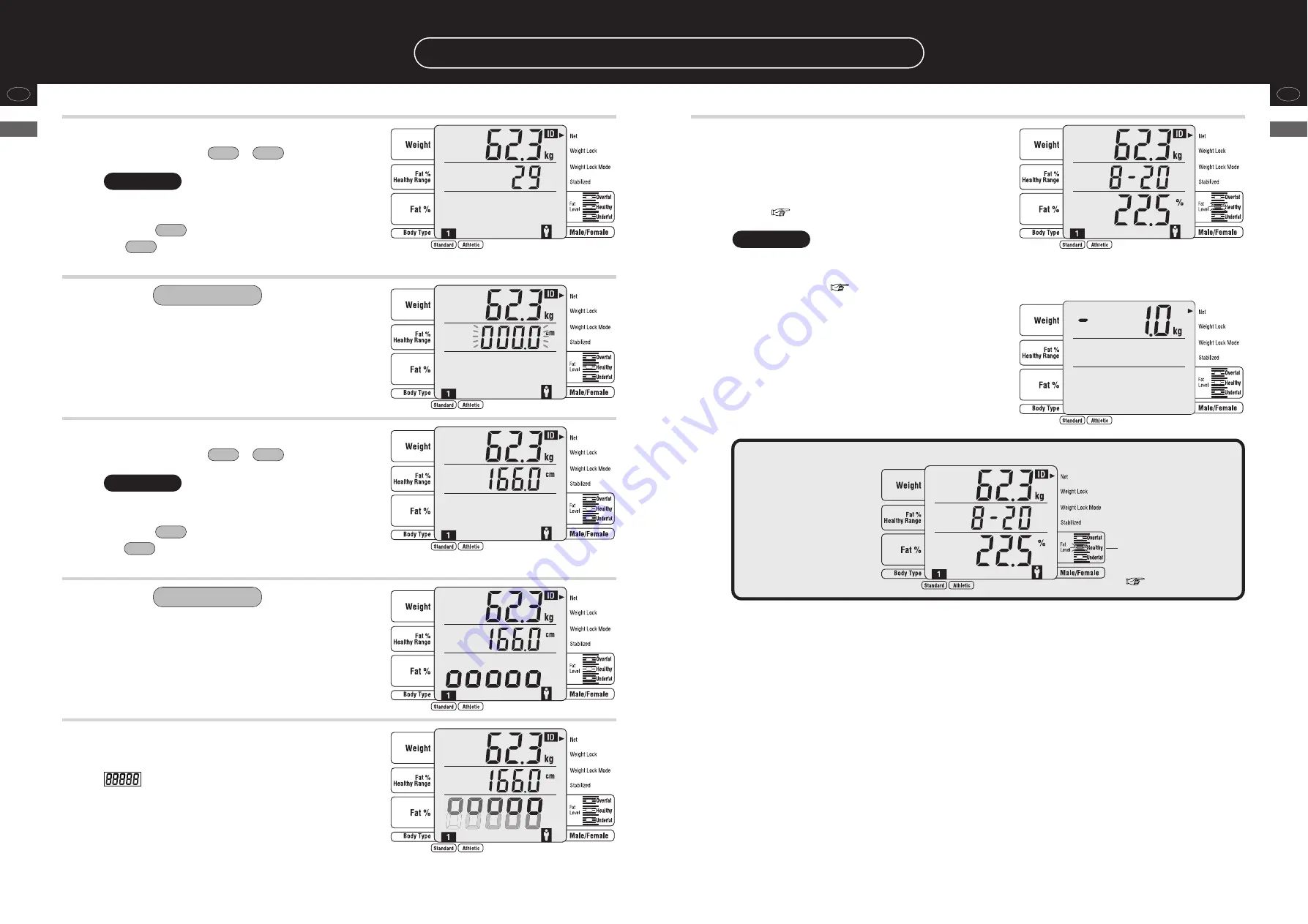 Tanita BC-420MA Instruction Manual Download Page 15