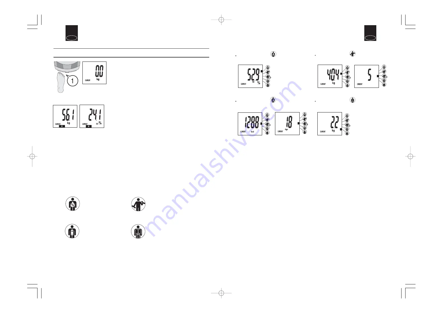 Tanita BC 540 INNERSCAN Instruction Manual Download Page 7