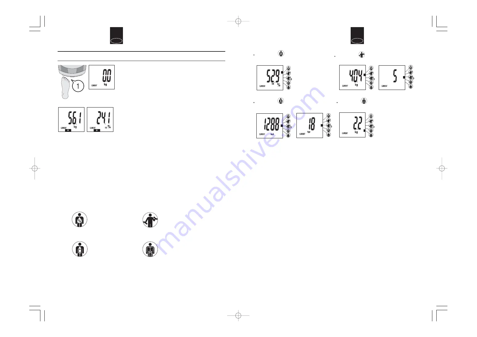 Tanita BC 540 INNERSCAN Instruction Manual Download Page 16