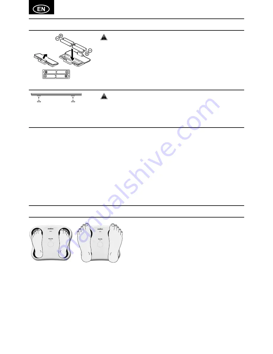 Tanita BF-2000 Instruction Manual Download Page 4