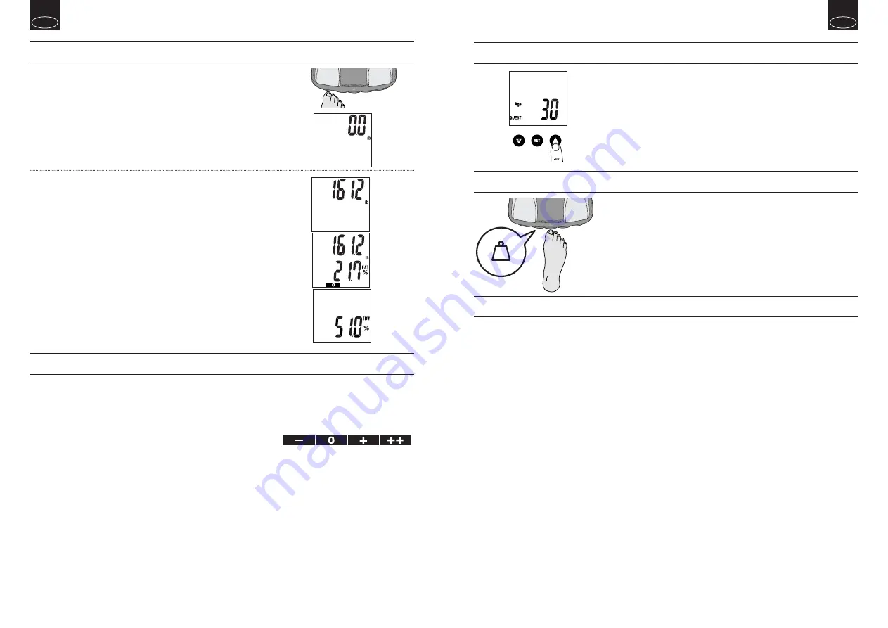 Tanita BF-666 Instruction Manual Download Page 6