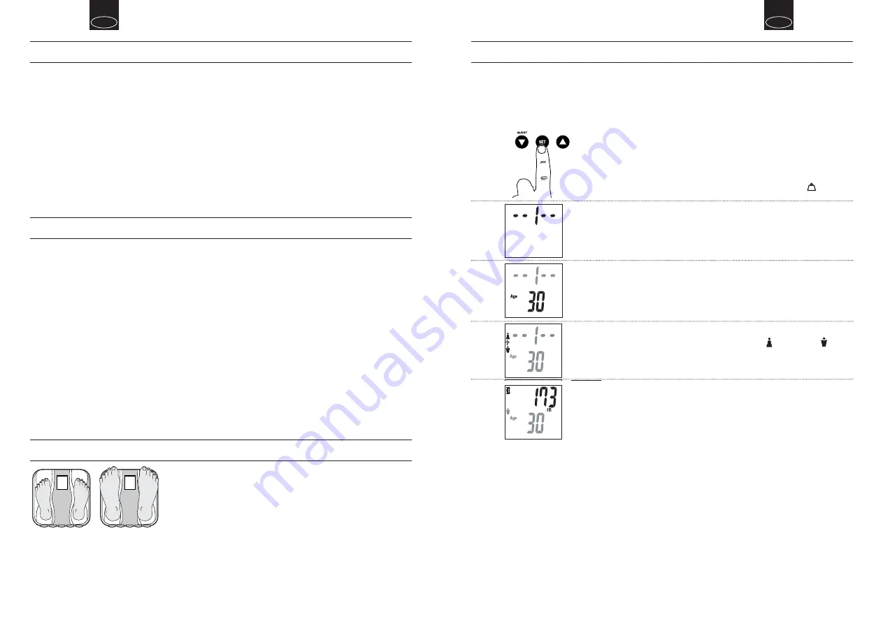 Tanita BF-666 Instruction Manual Download Page 13