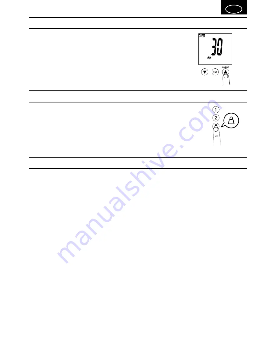 Tanita BF-684W Instruction Manual Download Page 7