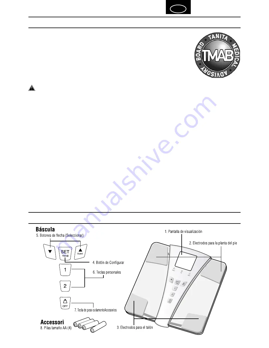 Tanita BF-684W Instruction Manual Download Page 15