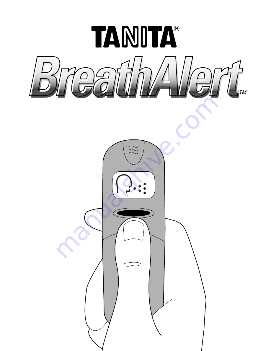 Tanita BREATH ALERT Manual Download Page 1