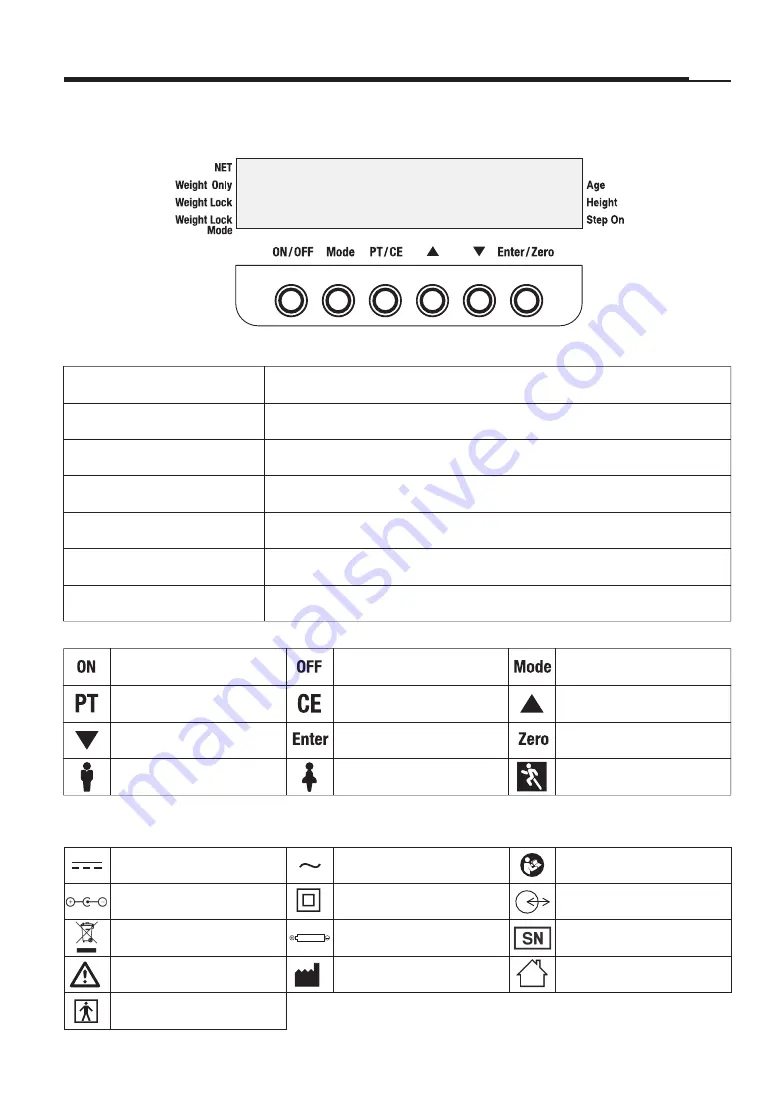 Tanita DC-240 Instruction Manual Download Page 8