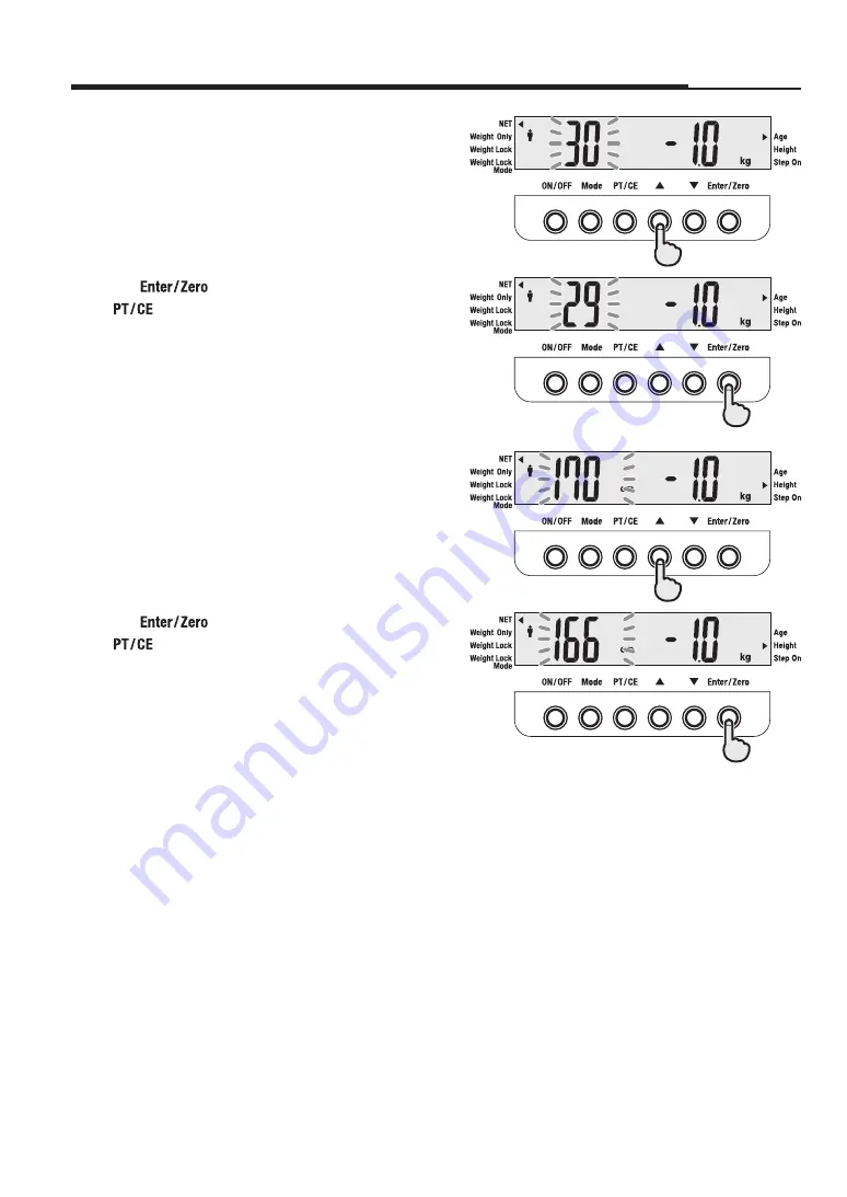 Tanita DC-240 Instruction Manual Download Page 14