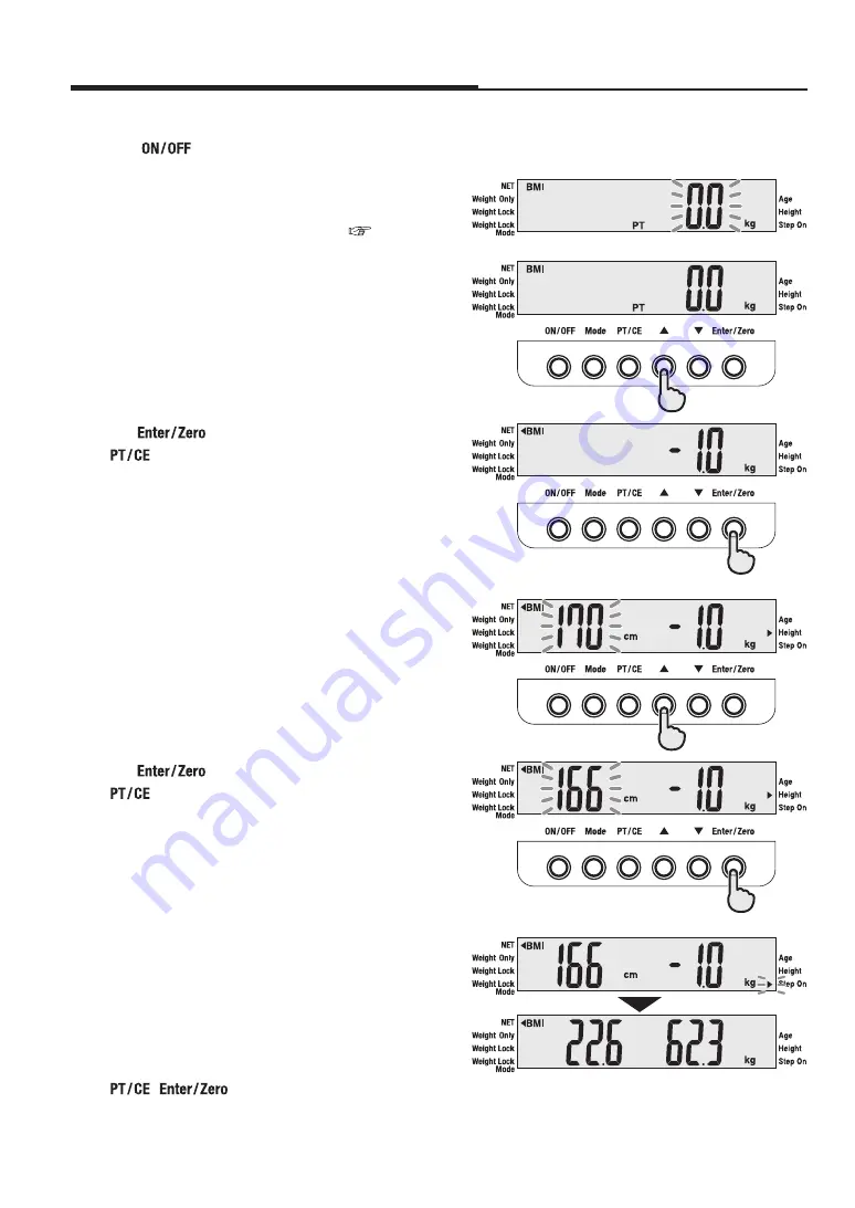 Tanita DC-240 Instruction Manual Download Page 18