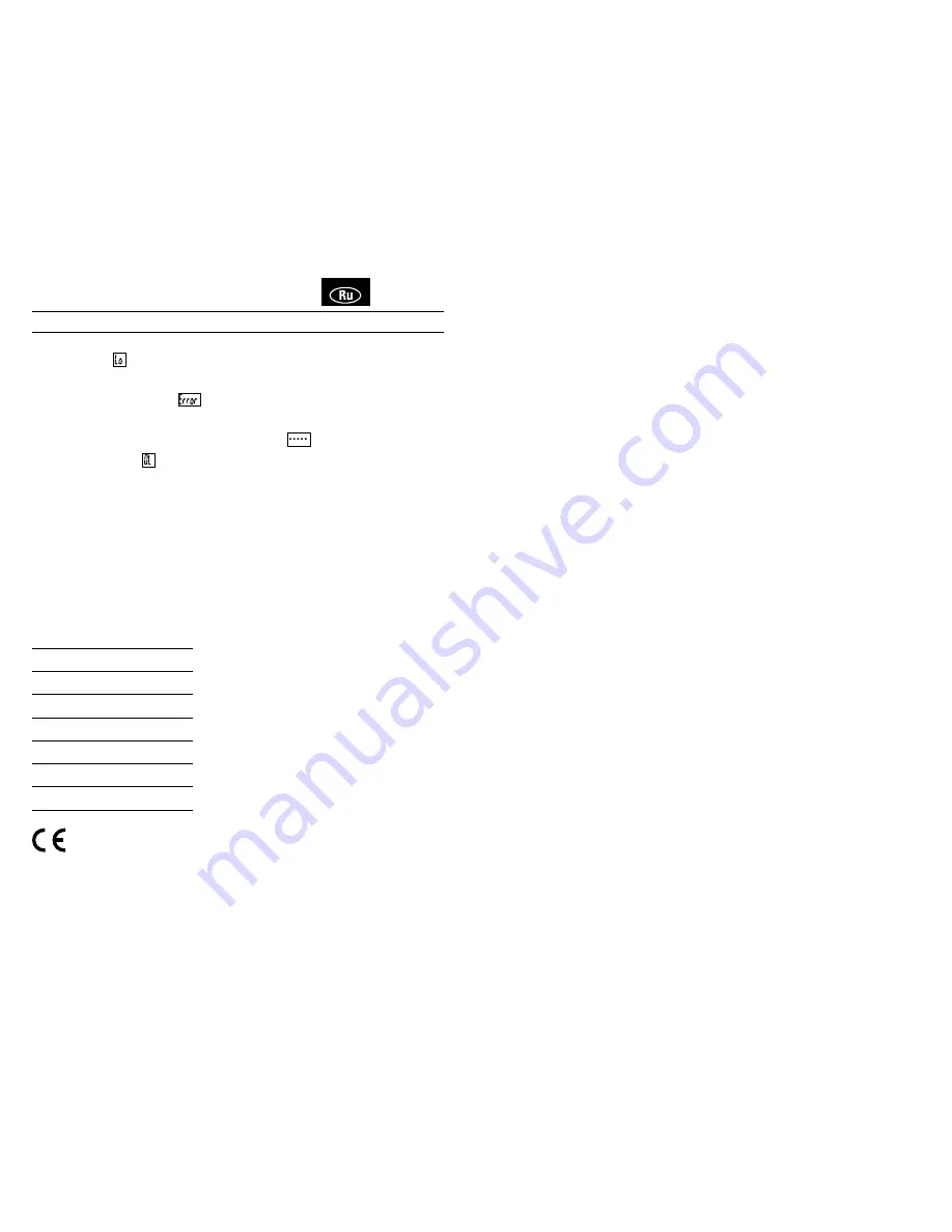 Tanita InnerScan BC-581 Instruction Manual Download Page 30