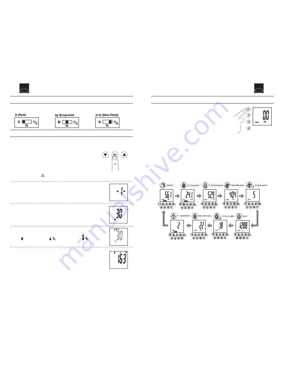 Tanita Ironman Innerscan BC-549 Instruction Manual Download Page 6