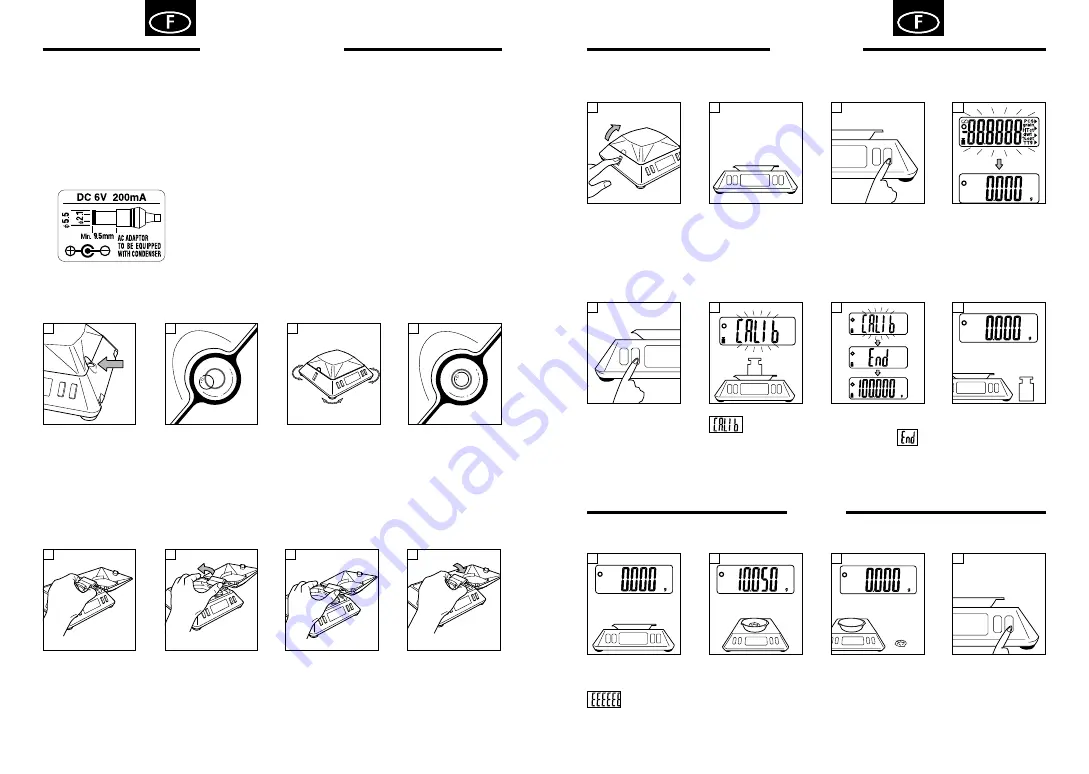 Tanita KP-601 Instruction Manual Download Page 13