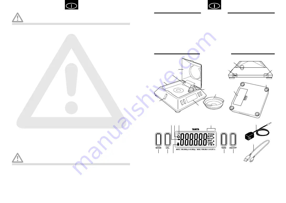 Tanita KP-601 Instruction Manual Download Page 21