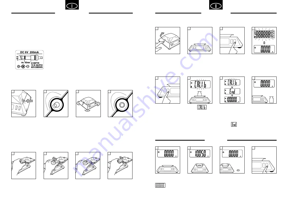 Tanita KP-601 Instruction Manual Download Page 22