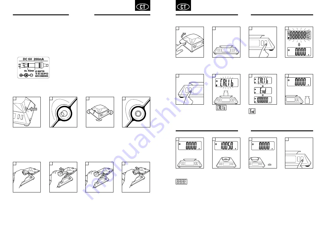 Tanita KP-601 Instruction Manual Download Page 40