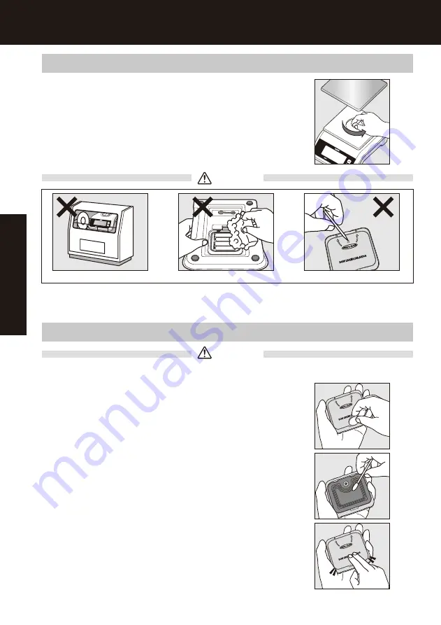 Tanita KW-210 Instruction Manual Download Page 8