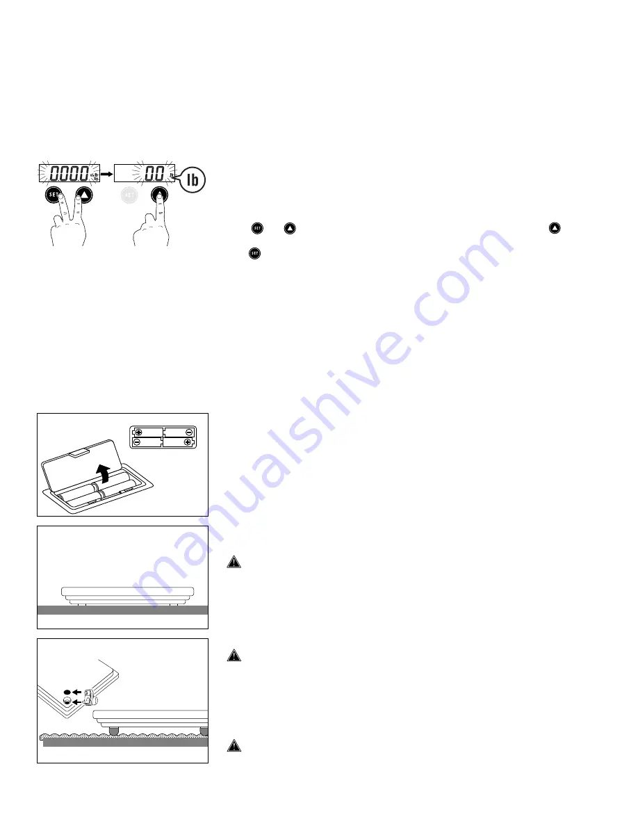 Tanita TBF-621 Instruction Manual Download Page 6