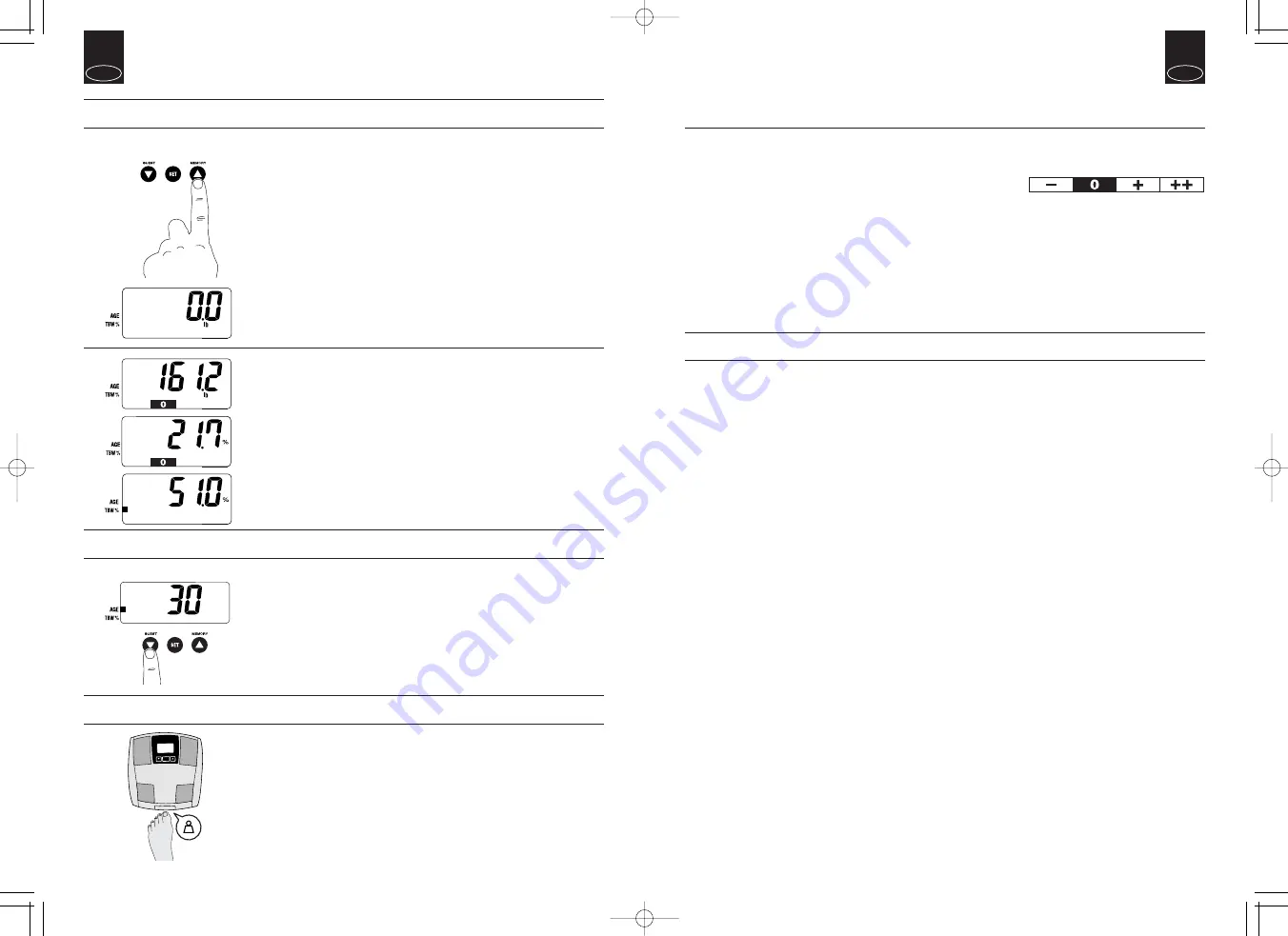 Tanita UM-070 Instruction Manual Download Page 6