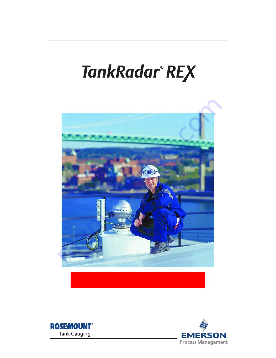 TankRadar REX FBM 2180 Скачать руководство пользователя страница 1