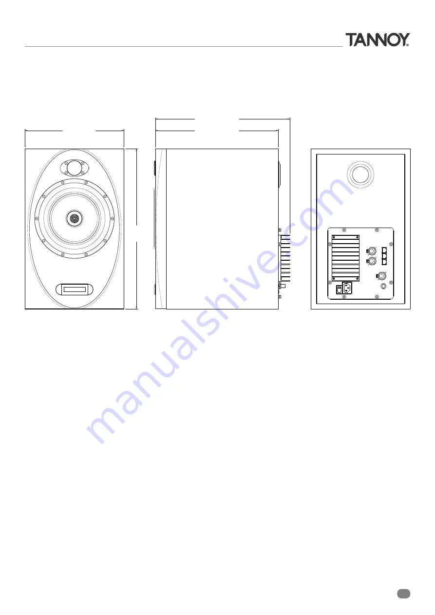 Tannoy ACTIVE STUDIO MONITORS Owner'S Manual Download Page 47