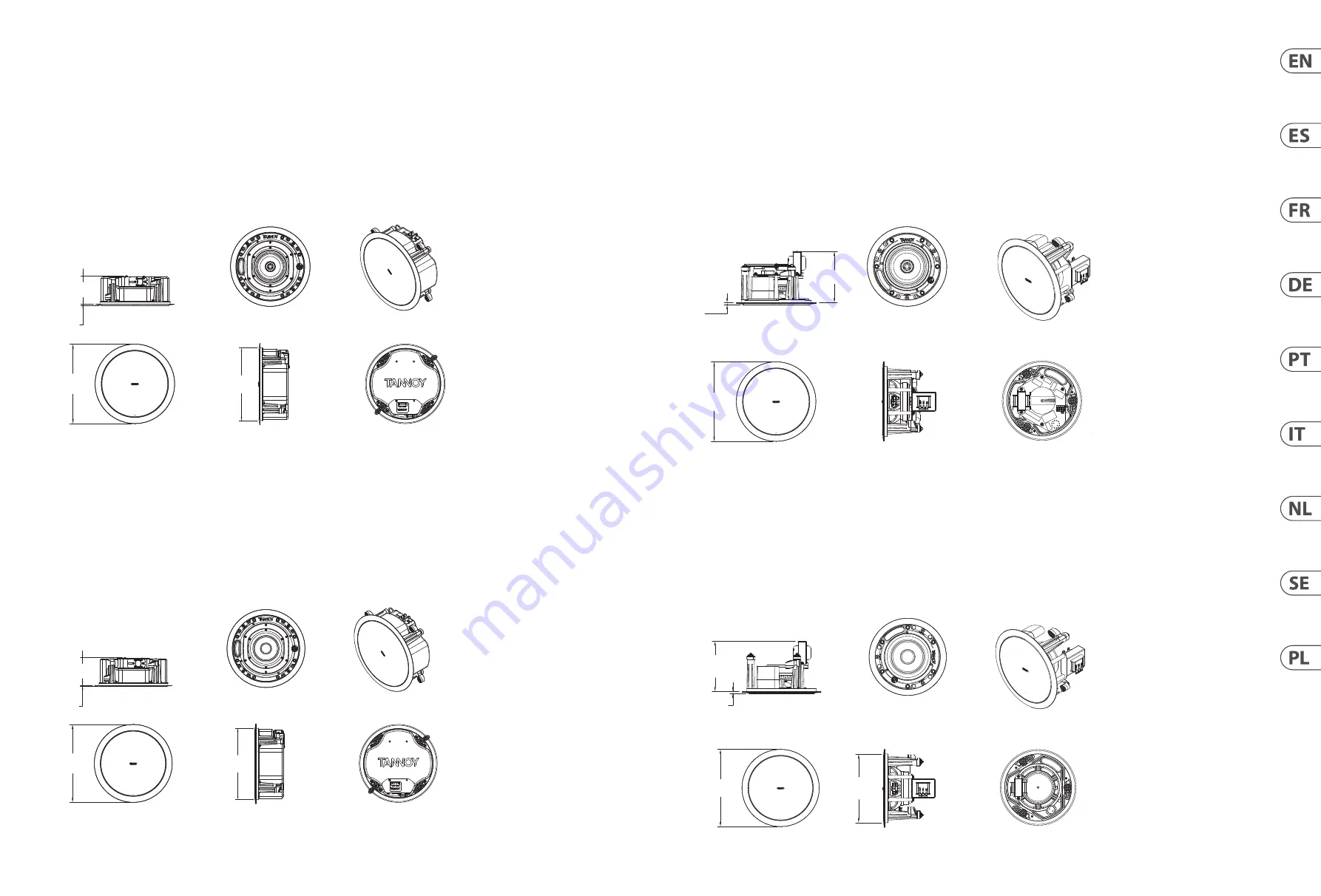 Tannoy CMS 3.0 series Quick Start Manual Download Page 60