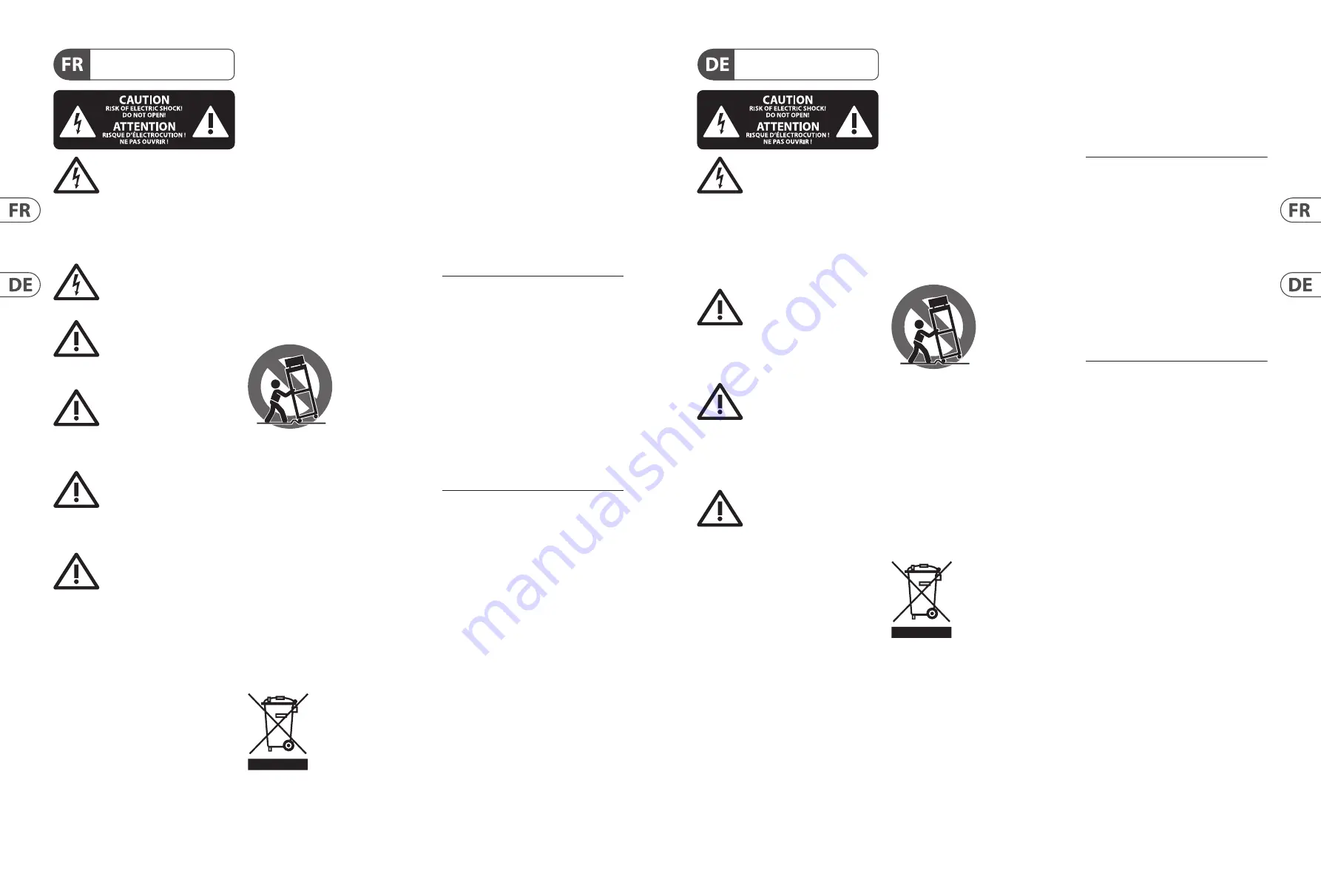 Tannoy CVS 301 Quick Start Manual Download Page 3