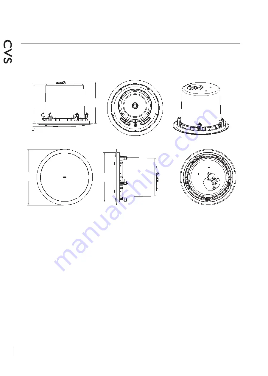 Tannoy CVS6 Installation Manual Download Page 12