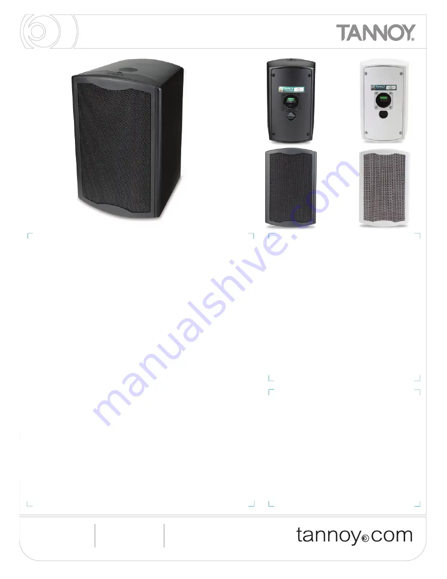 Tannoy Di5, Di5t,Di5 DC Specifications Download Page 1