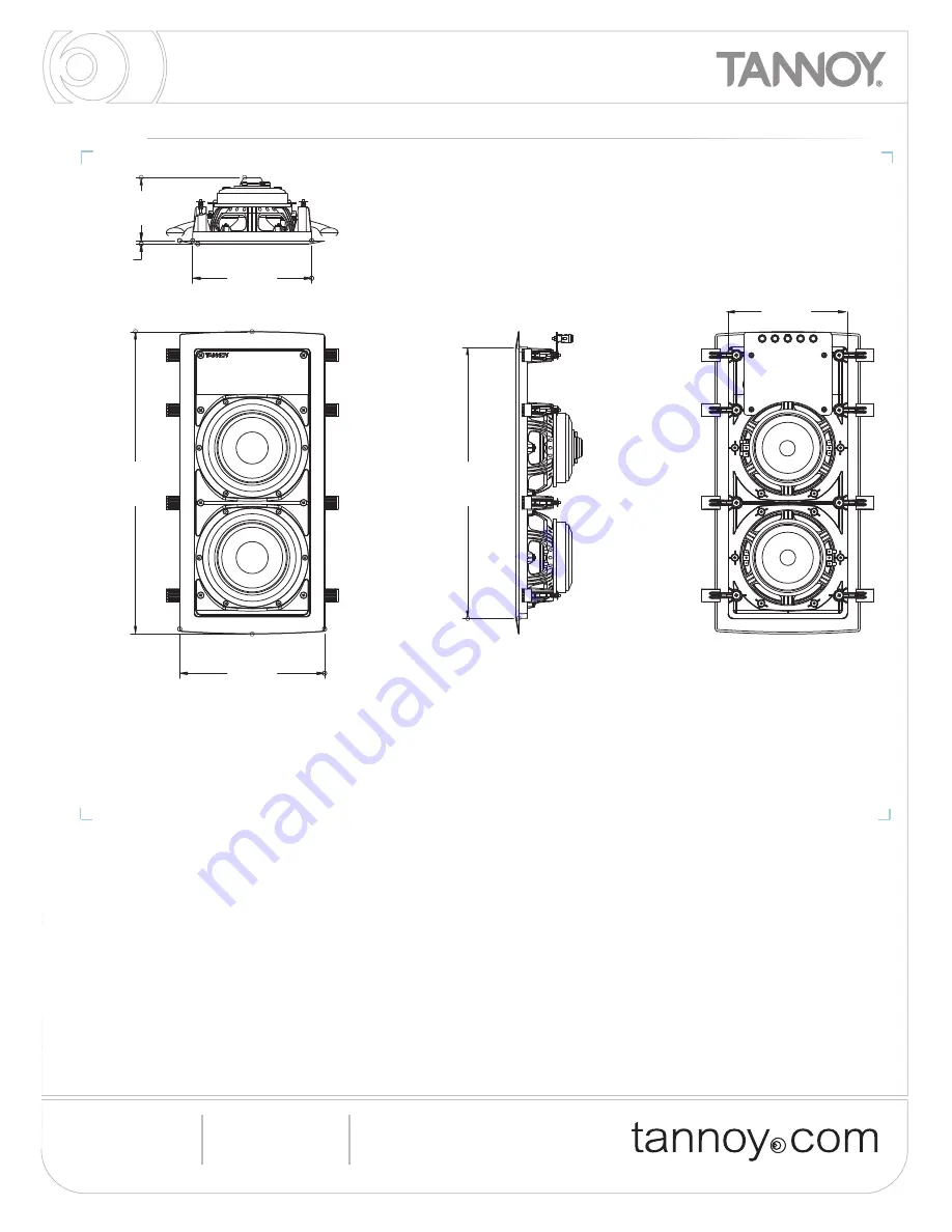 Tannoy iw62 TS Скачать руководство пользователя страница 3