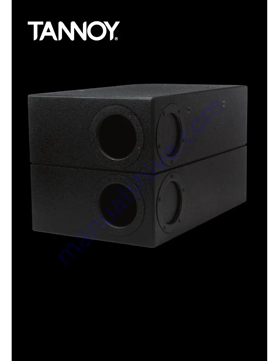 Tannoy VS10 BP Owner'S Manual Download Page 1