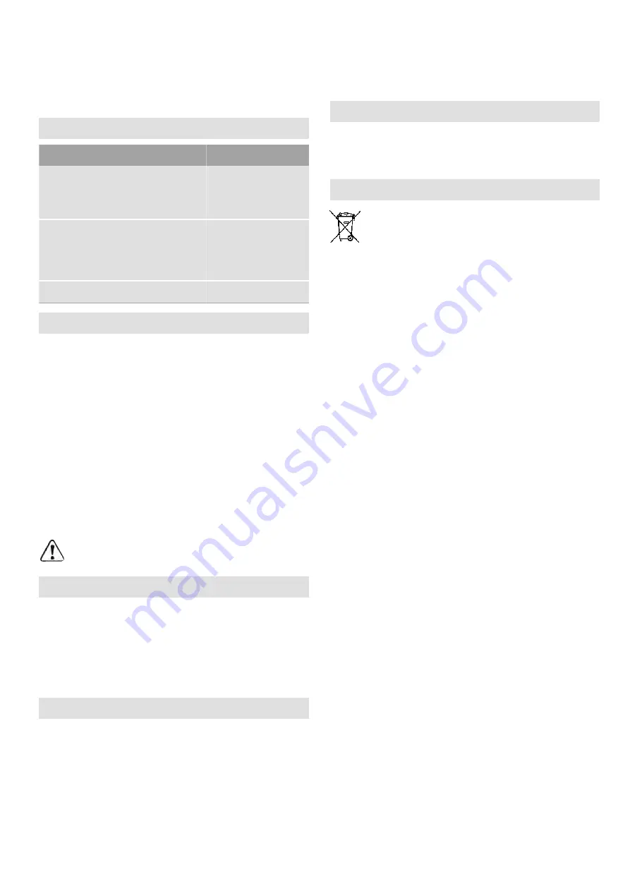 TANOS MW 1000 Original Operating Instructions Download Page 40