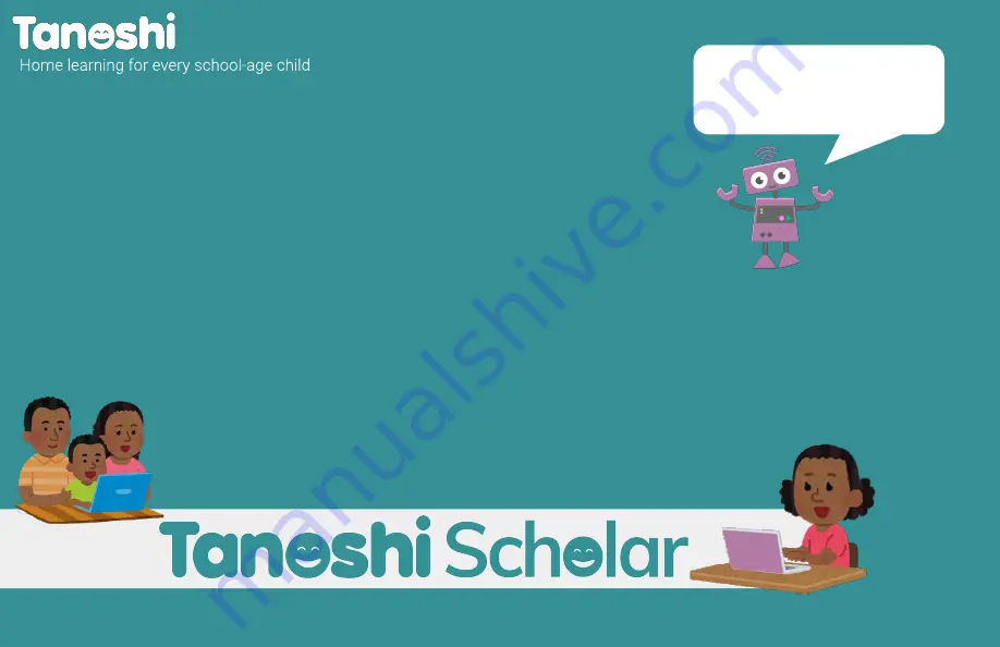 Tanoshi Scholar Quick Start Manual Download Page 1