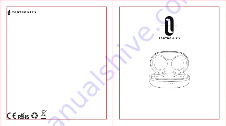 TaoTronics SoundLiberty 79 User Manual Download Page 1