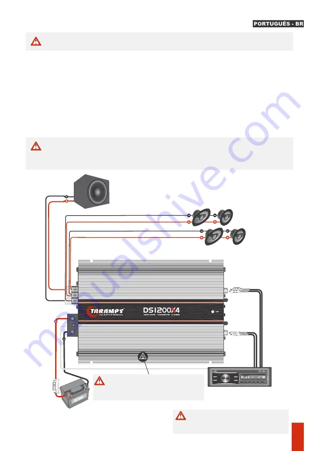 Taramps DS1200X4 Скачать руководство пользователя страница 6