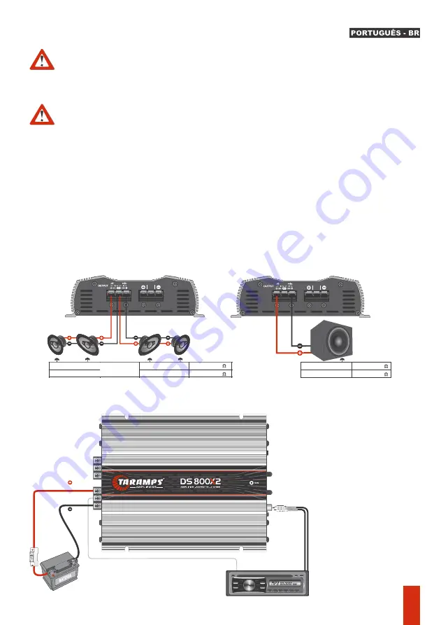 Taramps DS800X2 Instruction Manual Download Page 6