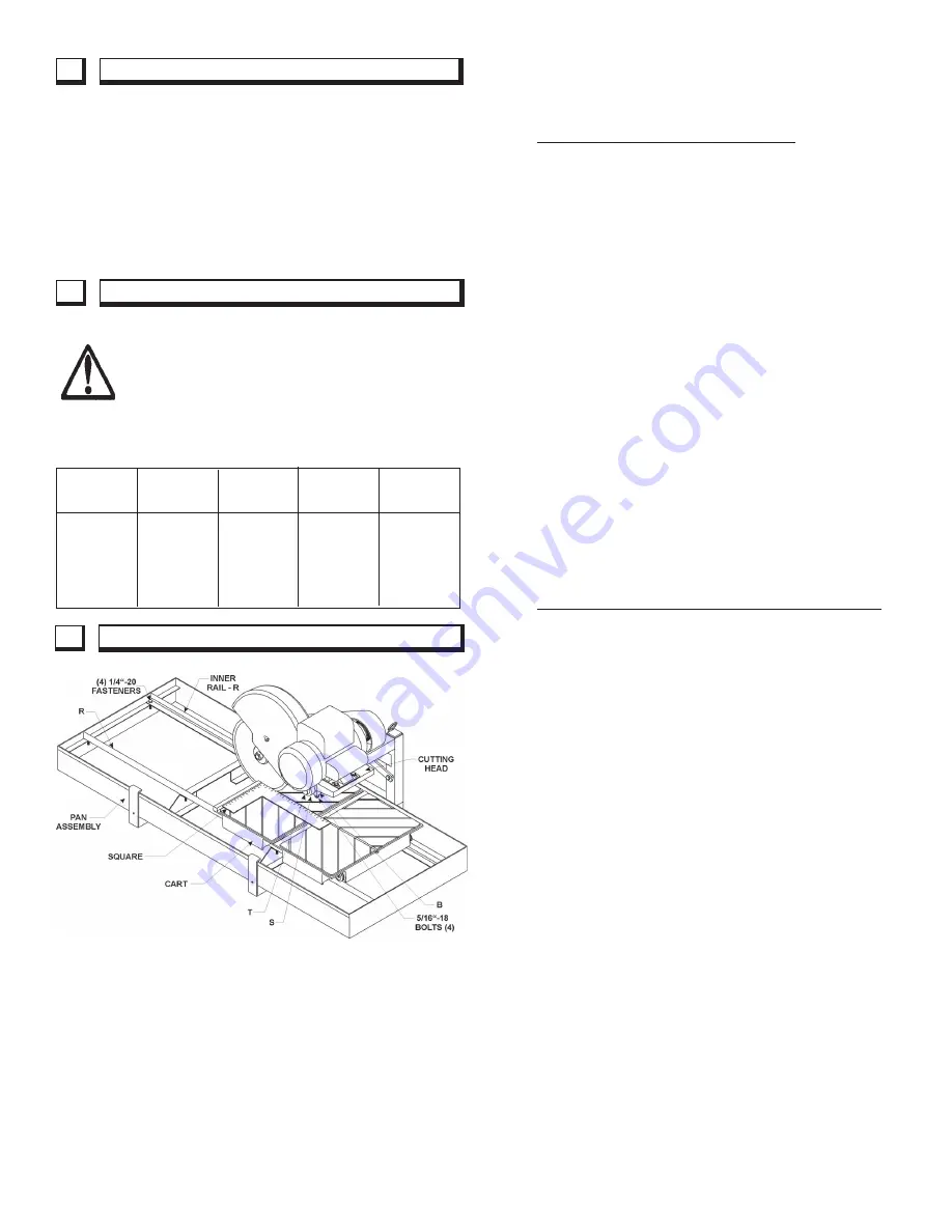 Target SUPER TILEMATIC STM10100 Operating Instructions And Parts List Manual Download Page 24