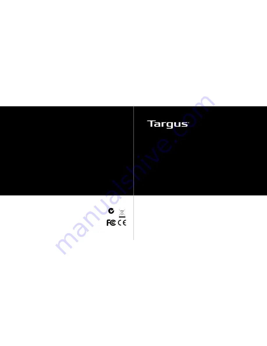 Targus 7-PORT USB HUB User Manual Download Page 1