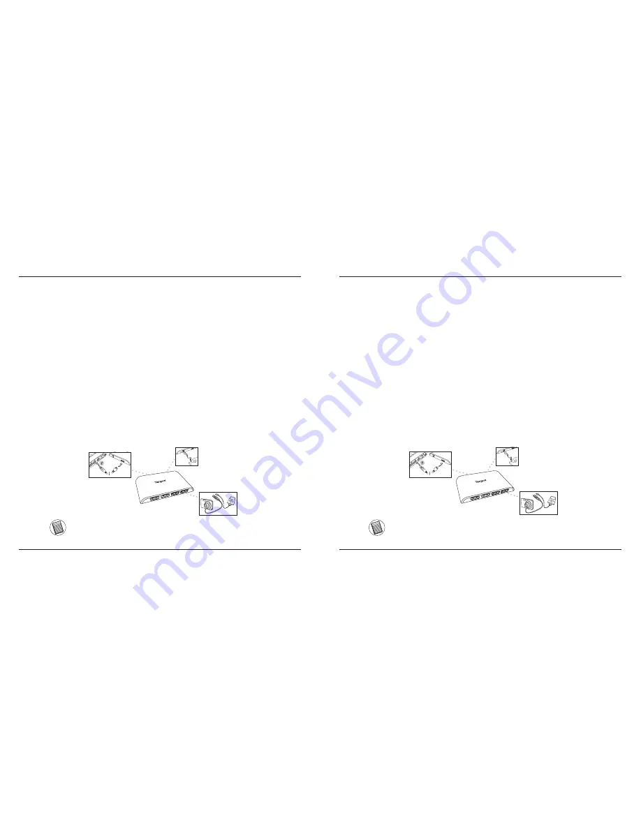 Targus ACH119EU 4 Port USB 2.0 Скачать руководство пользователя страница 14