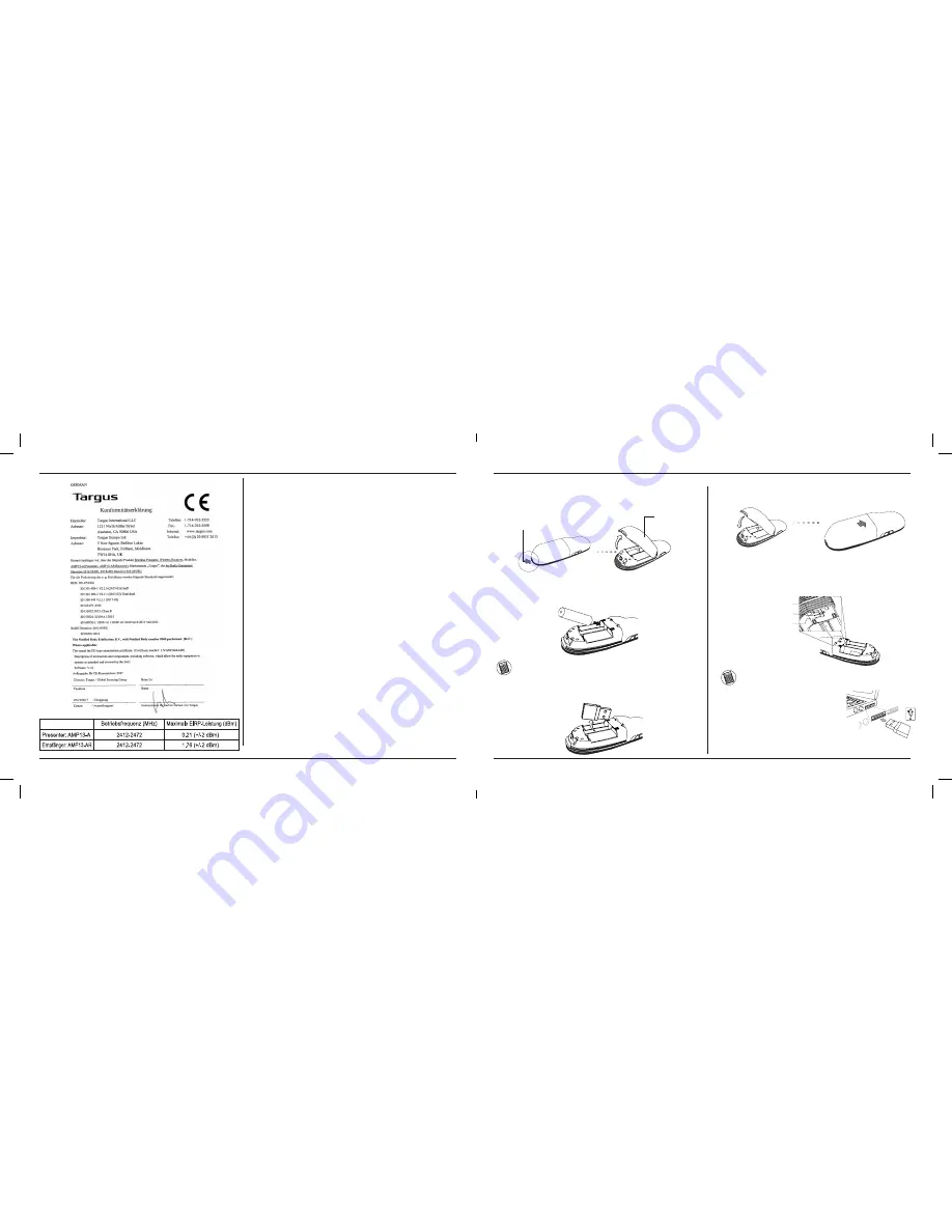 Targus AMP13-A User Manual Download Page 5