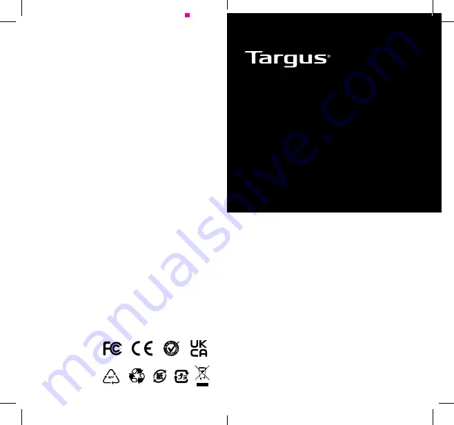 Targus AWU1000 User Manual Download Page 1