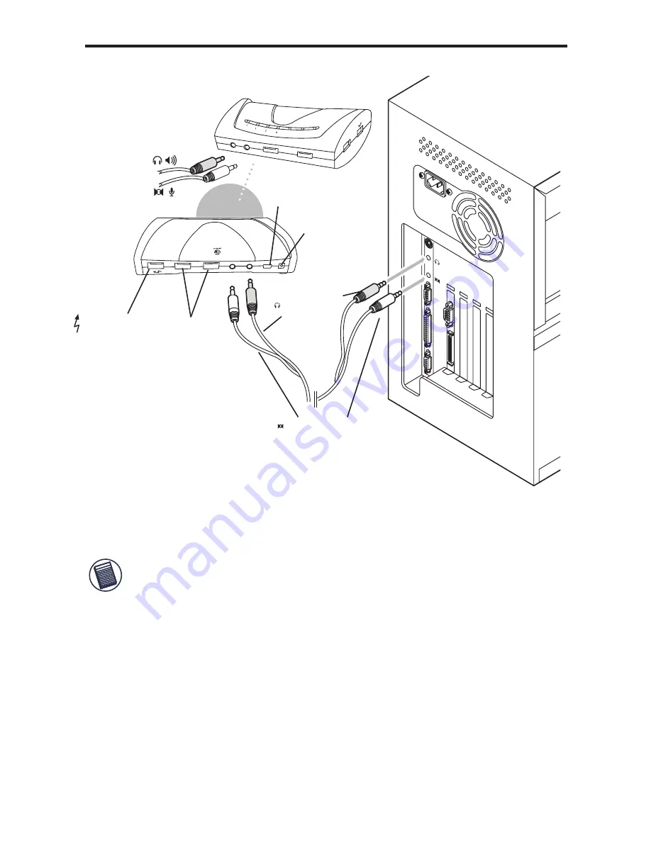 Targus desktop USB 2.0
7-port hub
with audio pass-through User Manual Download Page 21