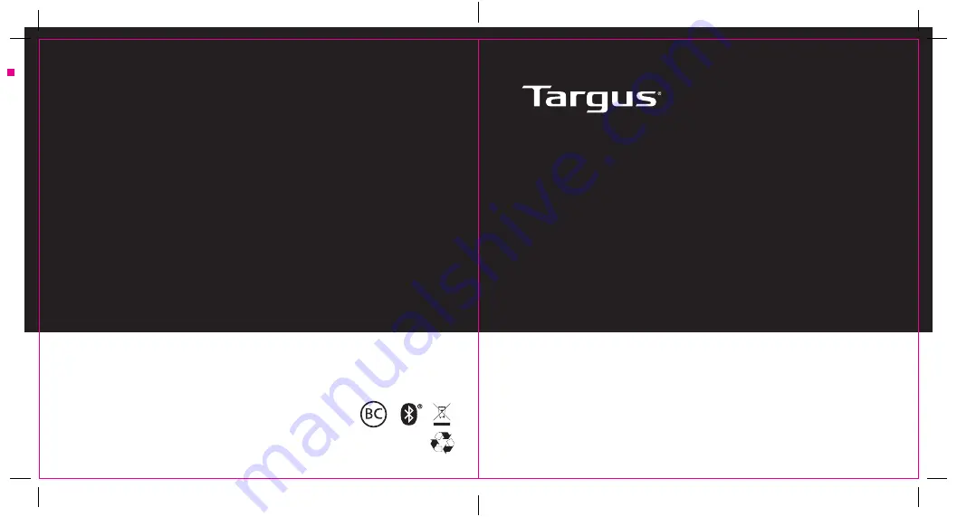 Targus THD492 User Manual Download Page 1