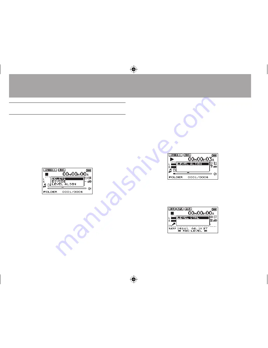 Tascam DR-05 Owner'S Manual Download Page 82