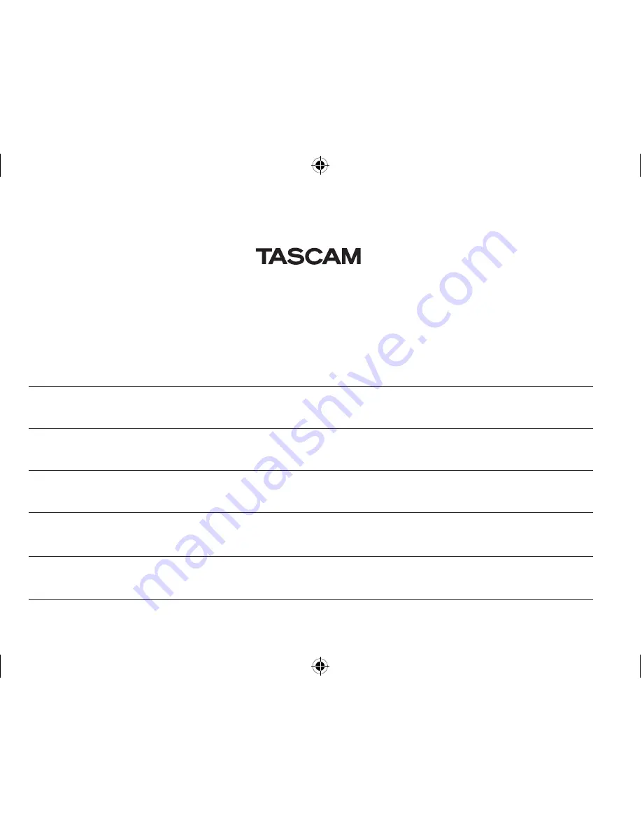 Tascam DR-05 Owner'S Manual Download Page 108