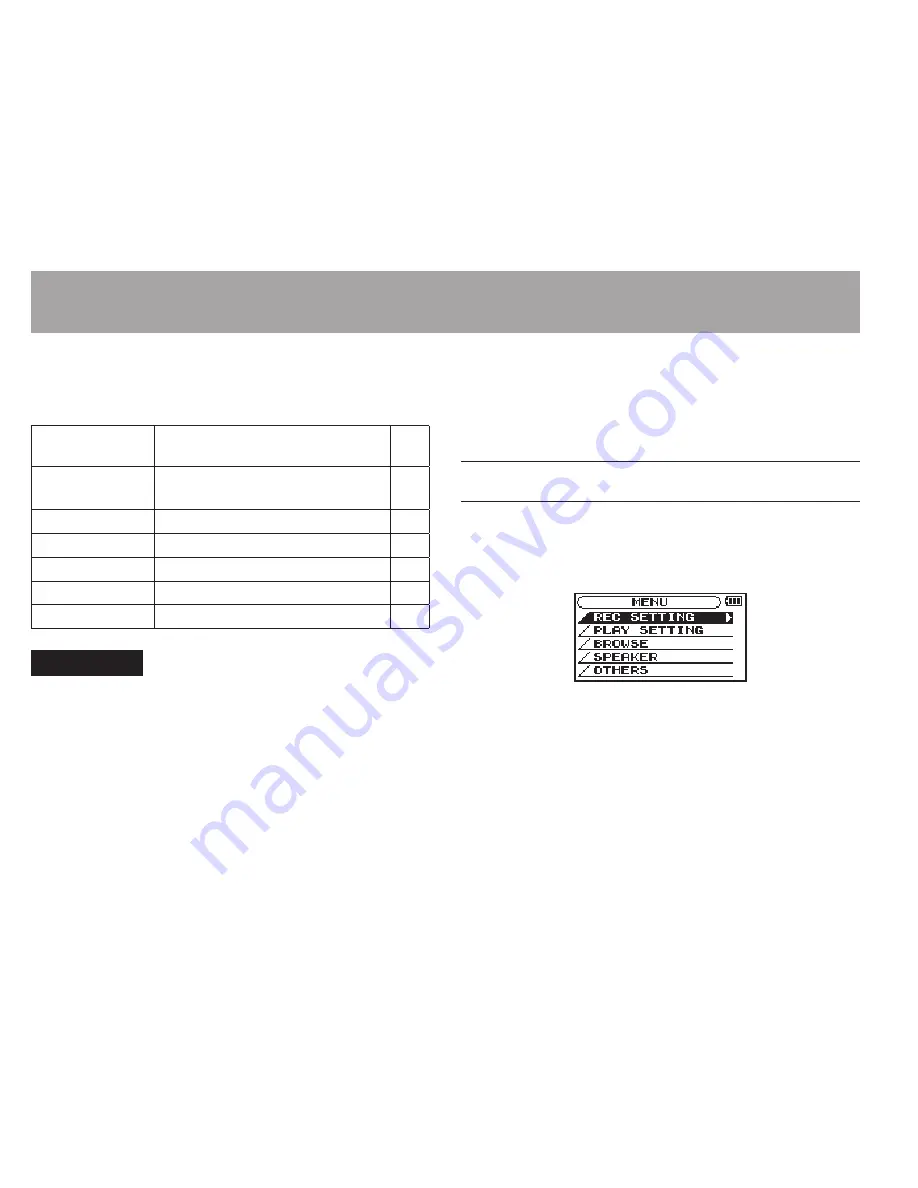 Tascam DR-05 Owner'S Manual Download Page 130