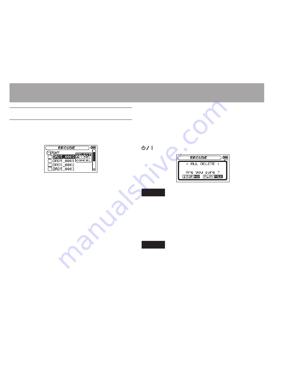 Tascam DR-05 Owner'S Manual Download Page 170