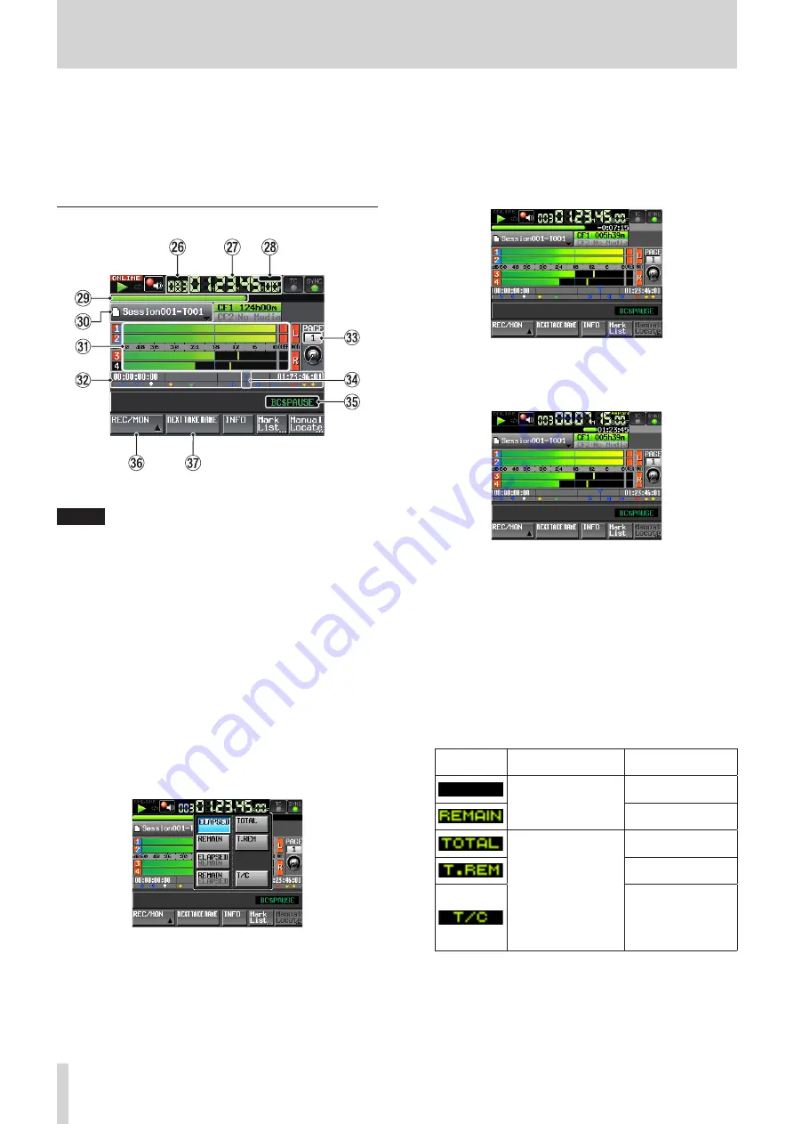 Tascam HS-4000 Owner'S Manual Download Page 20