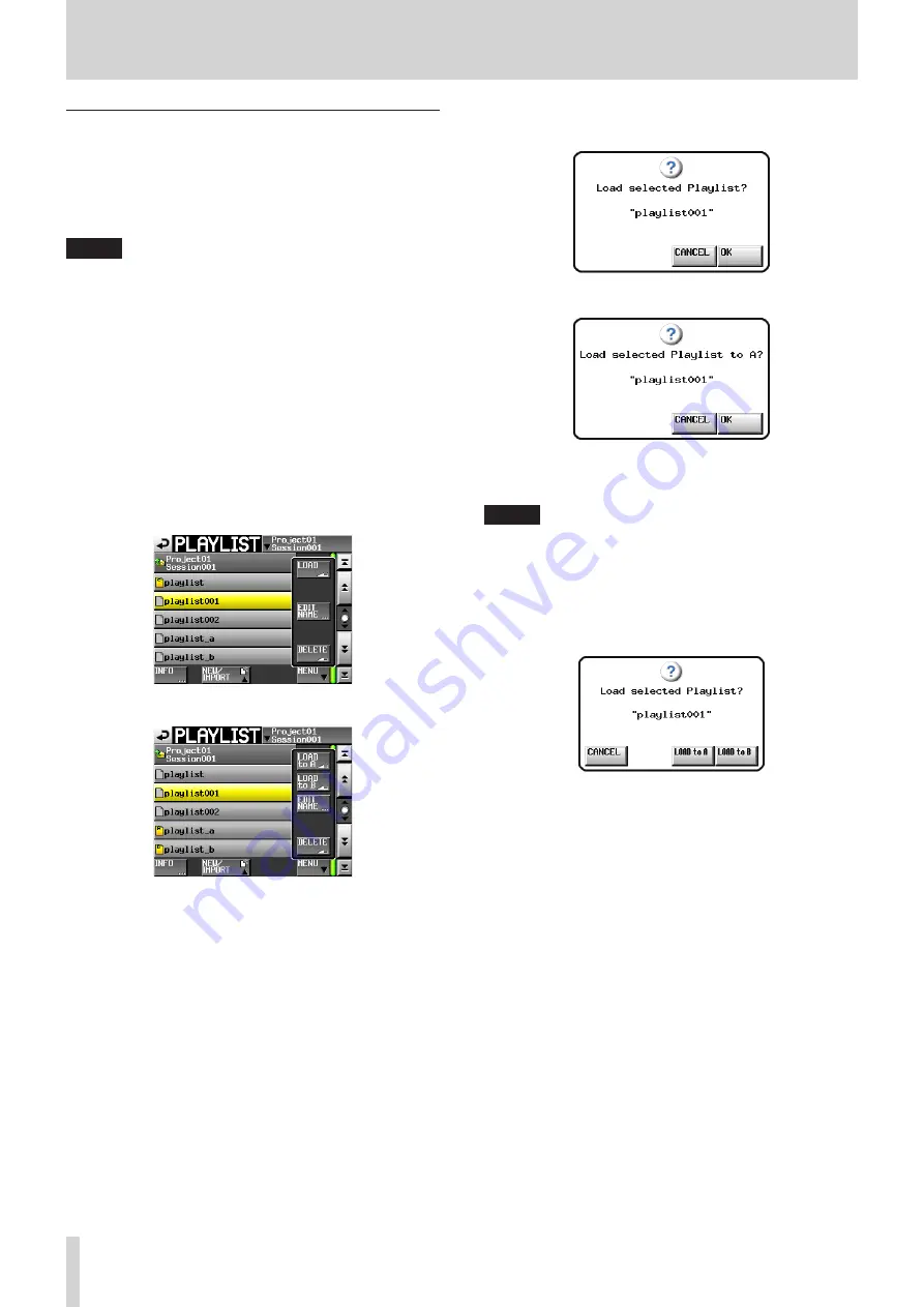 Tascam HS-4000 Owner'S Manual Download Page 80