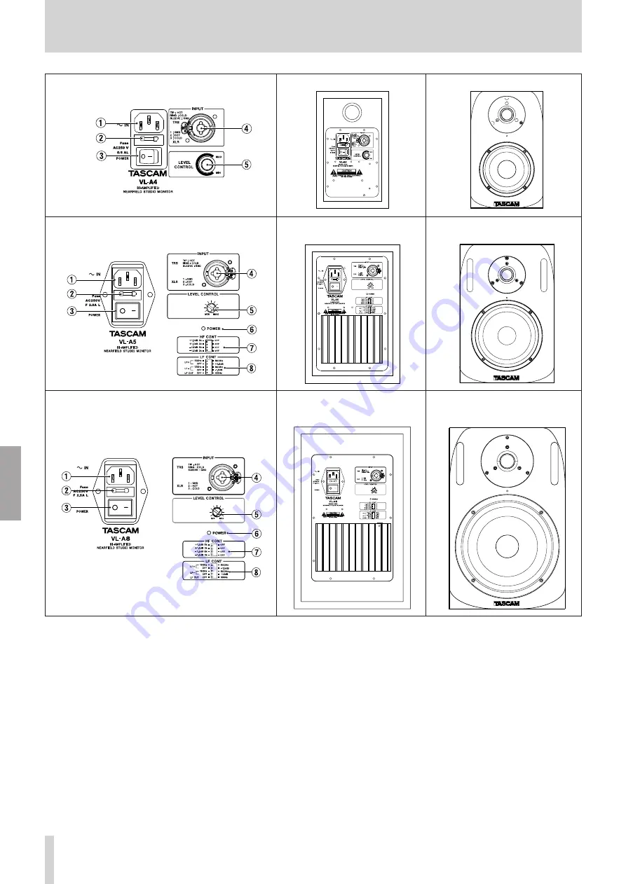 Tascam VL-A4 Owner'S Manual Download Page 24