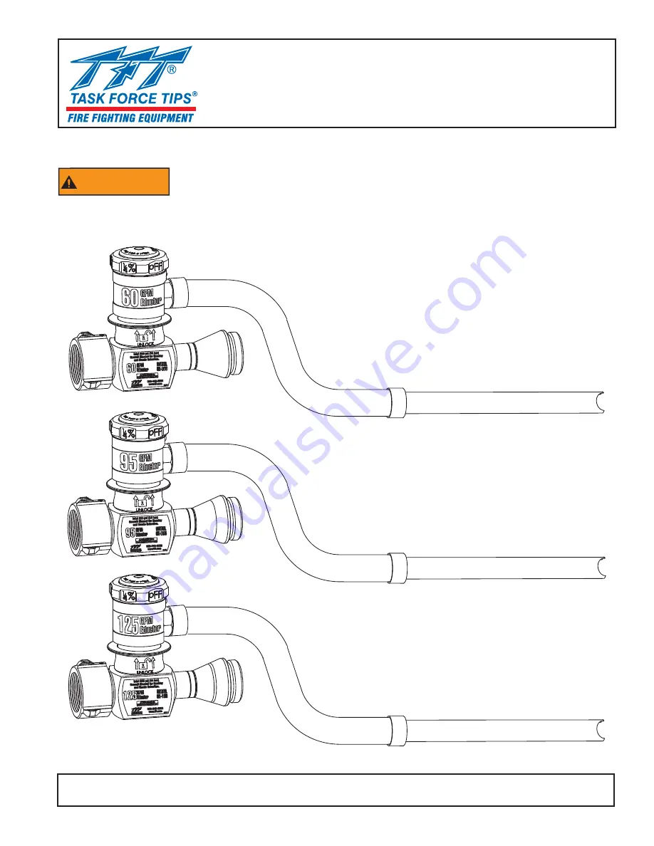 Task Force Tips EDUCTOR 125 Series Manual For Safe Operation And Maintenance Download Page 1